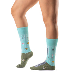 Aeropuertin - Calcetín de aviones