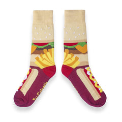 Combo Cuates - Calcetín de hamburguesa