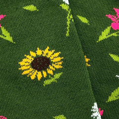 Flores - Calcetín de flores