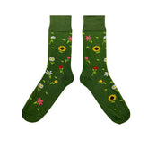 Flores - Calcetín de flores