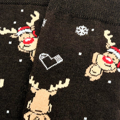 Calce-Renos - Calcetín de renos